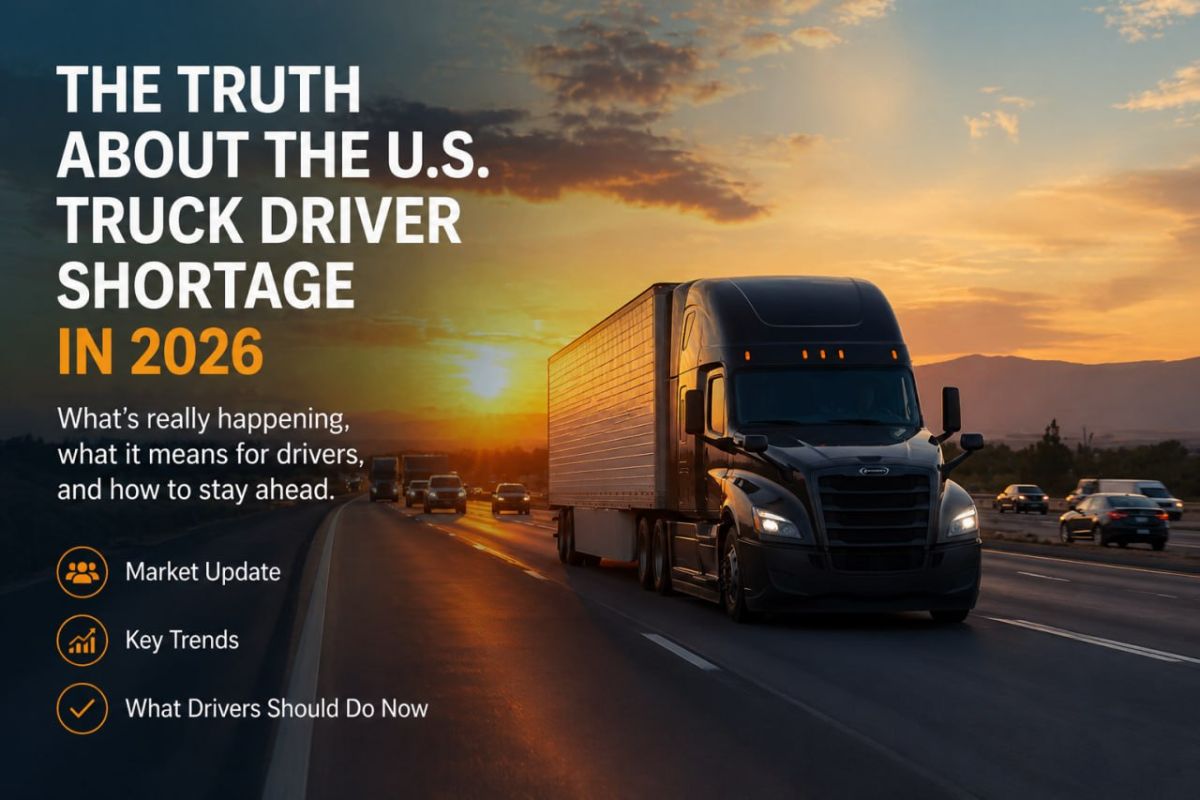 The Truth About the U.S. Truck Driver Shortage in 2026